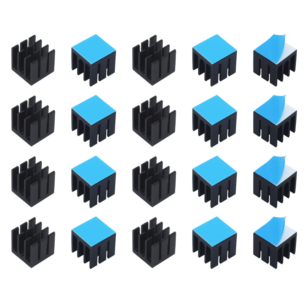 12x12x12mm 50pcs Aluminum Heat - Raspberry Pi Water Cooling Kit review and price